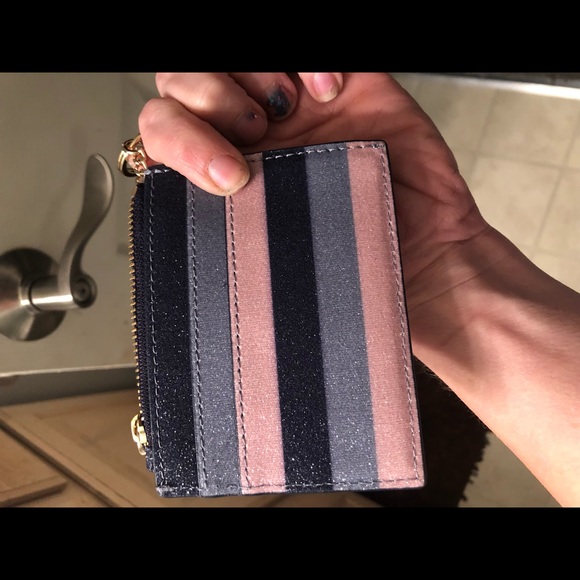 Kate Spade glitter Owen lane lalena card case - Picture 7 of 8